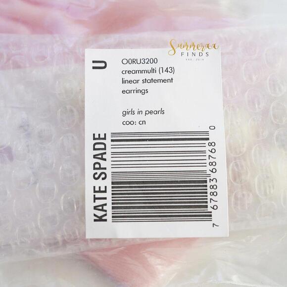 Kate Spade Girls in Pearls Linear Earrings - Picture 5 of 9